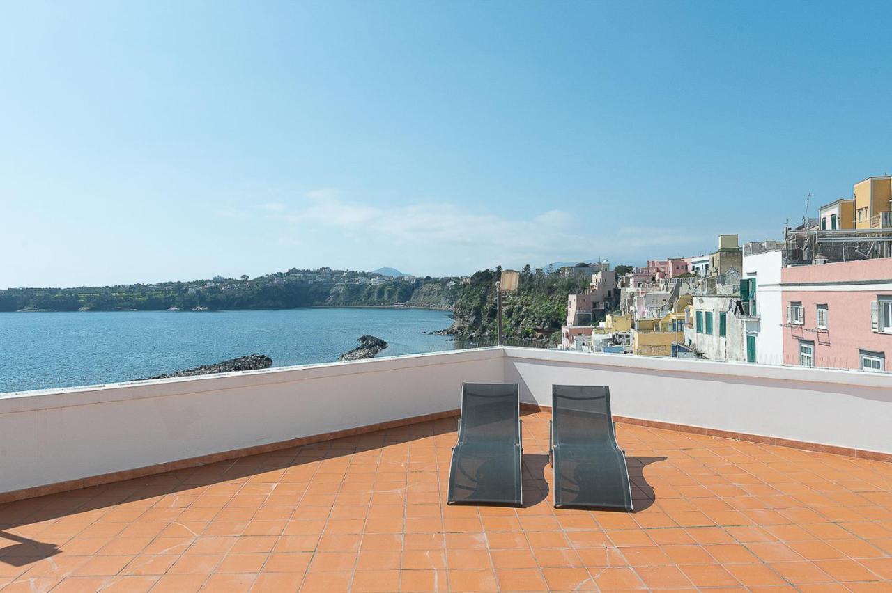 La Procidana House - Corricella Exlusive Terrace Villa Exterior photo